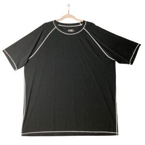 Liberty Pro UV Short Sleeve Swim Rash Guard Shirt Men Size 3XL UPF 50+ Loose Fit